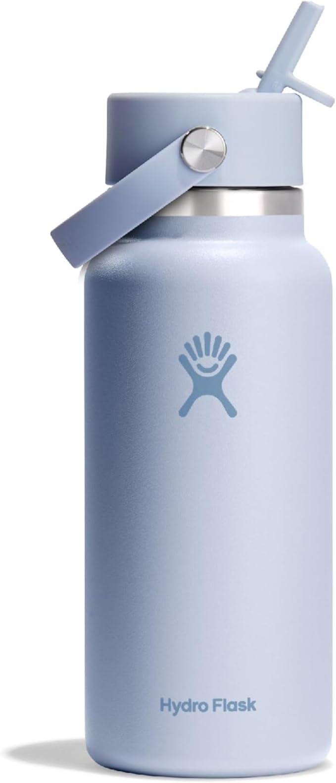 HYDRO FLASK Wide Mouth vacuum insulated stainless steel water bottle with leakproof closeable straw lid for cold water drinks, sports, travel, car and school - Image 5